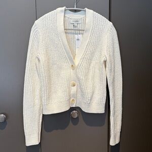 NWT Banana Republic Cream Cardigan